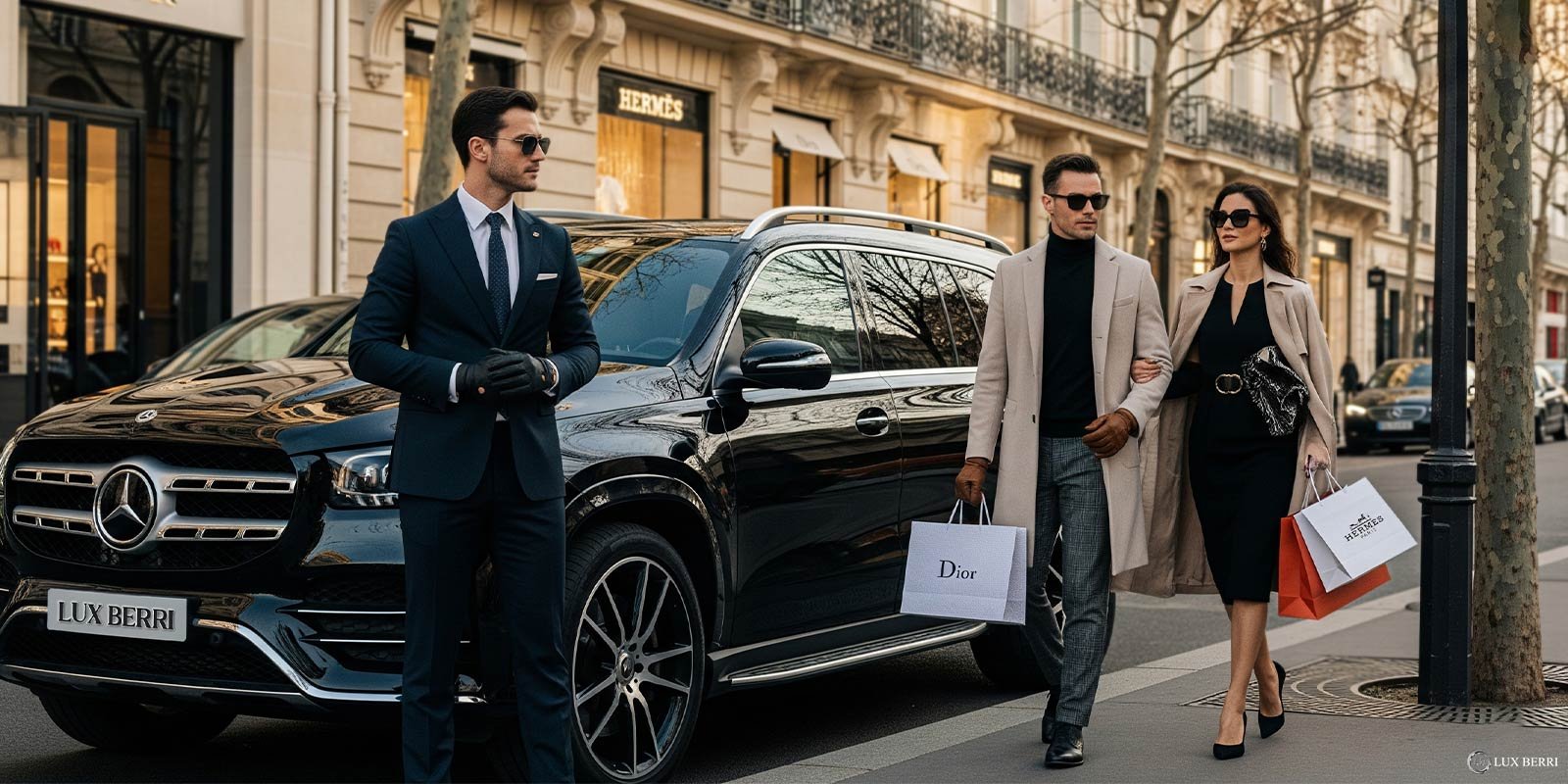 Luxury CDG Airport Transfer Paris chauffeur service with flight tracking and meet & greet in Paris"